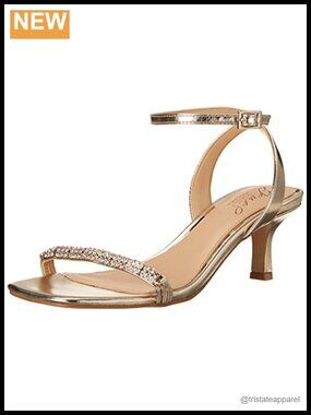 Kitten Heel Satin Open Toe Ankle Strap Heeled Sandal Formal Evening